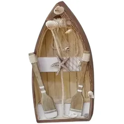 Ruderboot mit Dekoration