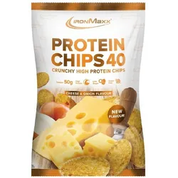 Ironmaxx Protein Chips 40 Salt&Vinegar