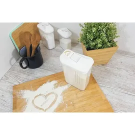 KEEEPER Vorratsdose Schüttdose weiß 6,5 x 4 x 12 cm 0,25 l