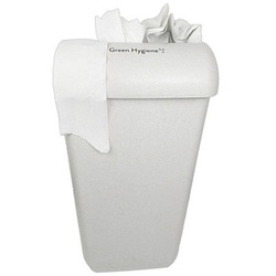 Green Hygiene® KORBLEGER Papierkorb 23,0 l weiß-meliert