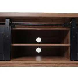 Mendler HWC-K75 TV-Rack 0 cm Braun Holz, Spanplatte