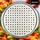 Kadax Pizzaform aus Antihaftschicht, Pizzablech mit komfortablen Griffen, Backblech,