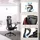 HJH Office Ergo U2 Flex3 Stoff Schwarz
