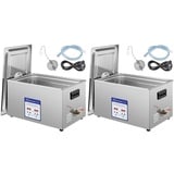 VEVOR Ultraschallreinigungsgerät 30L Ultraschallreinigungsmaschine 40kHz Ultraschallreiniger 10 Sätze Wandler Ultraschallgerät RT-80°C Geeignet zur Reinigung von Schmuck Brillen Uhren Metallwerkzeugen