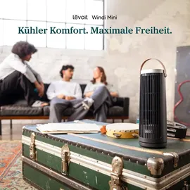 Levoit Windi Mini 20 cm Tischventilator Schwarz