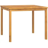 vidaXL Gartentisch 90 x 90 x 74 cm Braun
