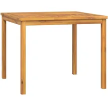 vidaXL Gartentisch 90 x 90 x 74 cm Braun