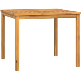 vidaXL Gartentisch 90 x 90 x 74 cm Braun