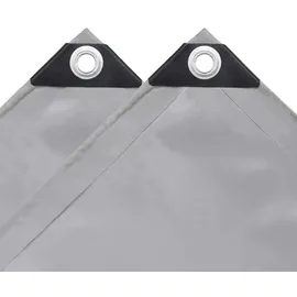 vidaXL Abdeckplane 1,5 x 20 m Grau