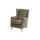 Max Winzer Ohrensessel Lorris Flachgewebe 77 x 103 x 86 cm Braun
