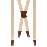 Luise Steiner Trachtenlederhose Trachten Hosenträger - SIMPLE-DUNKEL - natur 110 cm