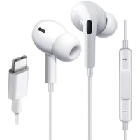 USB C Kopfhörer HiFi Stereo USB Typ C Ohrhörer in Ear Ohrhörer Headset mit Mikrofon und Lautstärkeregler kompatibel mit Samsung Galaxy Google Pixel OnePlus 6T und weiteren Typ-C-Anschluss-Modellen