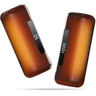 Handwärmer elektrisch -10000mAh Magnetic Elektrischer Hand wärmer 2er-Set, 4 Heizmodi Wärme bis zu 55°C, schnelleres Aufheizen handwärmer wiederverwendbar, handwärmer USB powerbank für Frauen Männer