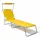 Mojawo 3-Bein Gartenliege 186 x 55 x 24 cm Lime