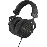 Beyerdynamic DT 990 Black Special Edition (250 Ohm) (keine Geräuschunterdrückung, Kabelgebunden), Kopfhörer, Schwarz, Silber