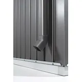 Biohort Regenfallrohr für Gerätehaus HighLine 3,9 x 3,9 x 204 cm Grau
