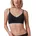 Damen Cotton Essentials Bustier BH mit voller Abdeckung Schwarz 42