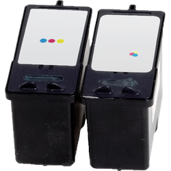 2 Ampertec Tinten ersetzt Lexmark 1  4-farbig
