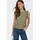 Only Onlsmilla S/L Frill Top Grün S