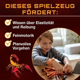 DS PRODUKTE cbionic Flexibles Klemmbaustein-System 2-in-1 Skorpionschere 128-tlg.