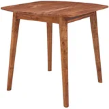 Wohnling Esszimmertisch 80 x 78 x 80 cm sheesham