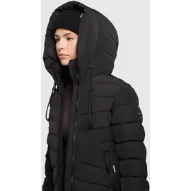 khujo Steppmantel "VARE", Damen, Gr. S (36), schwarz, Steppware, Obermaterial: 100% Polyester. Futter: 100% Nylon. Wattierung: 100% Polyester, unifarben, elastischer Bund, Mäntel Steppmantel, aus Steppware, lockerer Sitz