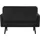 Paperflow Sessel LISBOA Stoff 124,0 x 81,5 x 83,0 cm schwarz