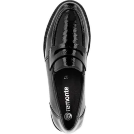 REMONTE Klassische Slipper in nero/black | Gr.: 38