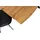 möbelliebling JOSY 240 x 77 x 100 cm Wildeiche schwarz