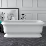 Tellkamp Vintage freistehende Rechteckbadewanne 180 x 85 cm (0100-290-00-A/CR)
