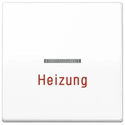 Wippe, für Heizungsnotschalter, JUNG® Serie AS500 alpinweiß glänzend