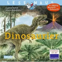 CARLSEN 9783551088956 LESEMAUS 95: Dinosaurier