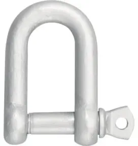 Schäkel geschmiedet 7/8Zoll Bolzen Trgf.ca.1,5t