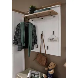 Innostyle Garderobenpaneel Judith 93 x 107 x 30 cm Weiß
