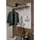 Innostyle Garderobenpaneel Judith 93 x 107 x 30 cm Weiß