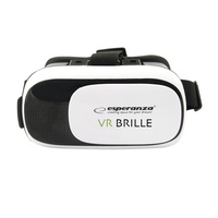 Esperanza Virtual Reality 3D VR FOR Smartphones 3.5-6, VR Brille, Grau, Schwarz, Weiss