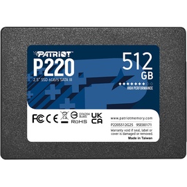 Patriot P220 512 GB 2,5"