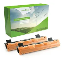Green2Print Toner Doppelpack, 2 Kartuschen 1500 Seiten ersetzt Brother