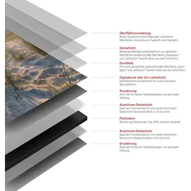 Schulte Duschrückwand, Neue Dünen, Wandverkleidung - Aluminiumverbundplatte, fugenloser Fliesenersatz, D1900921-EC-8112 - Bunt