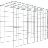 Gabiona C-Ring-Gabione-Anbaukorb Typ 4 70 x 100 x 40 cm Maschenw 10 x 10 cm