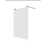 Glaszentrum Hagen 108x200cm Freistehende Dusche 2x R-Halter Satin