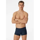 SCHIESSER Long Life Soft Shorts navy-schwarz gestreift S