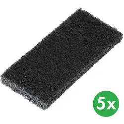 Boden- und Flächenscheuerpads, 25 x 11,2 cm, hohe Härte (5 Stk.)