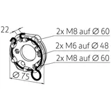 SOMFY Markisen+Universallager LT mit (9910001)