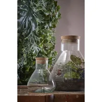 Mica decorations Vorratstopf Emily transparent 18 x 17 cm