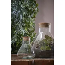 Mica decorations Vorratstopf Emily transparent 18 x 17 cm
