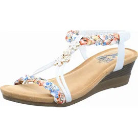 2GO FASHION Keilsandaletten Damen Weiß 38
