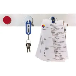 Franken GmbH FRANKEN - Magnetstreifen - 5 x 50 cm - weiß (Packung mit 10)