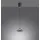 Schöner Wohnen Posh 1-flg. dimmbar 22 cm grau Glas