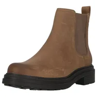 CLARKS Leder-Chelsea-Boots in Hellbraun | Gr.: 37,5